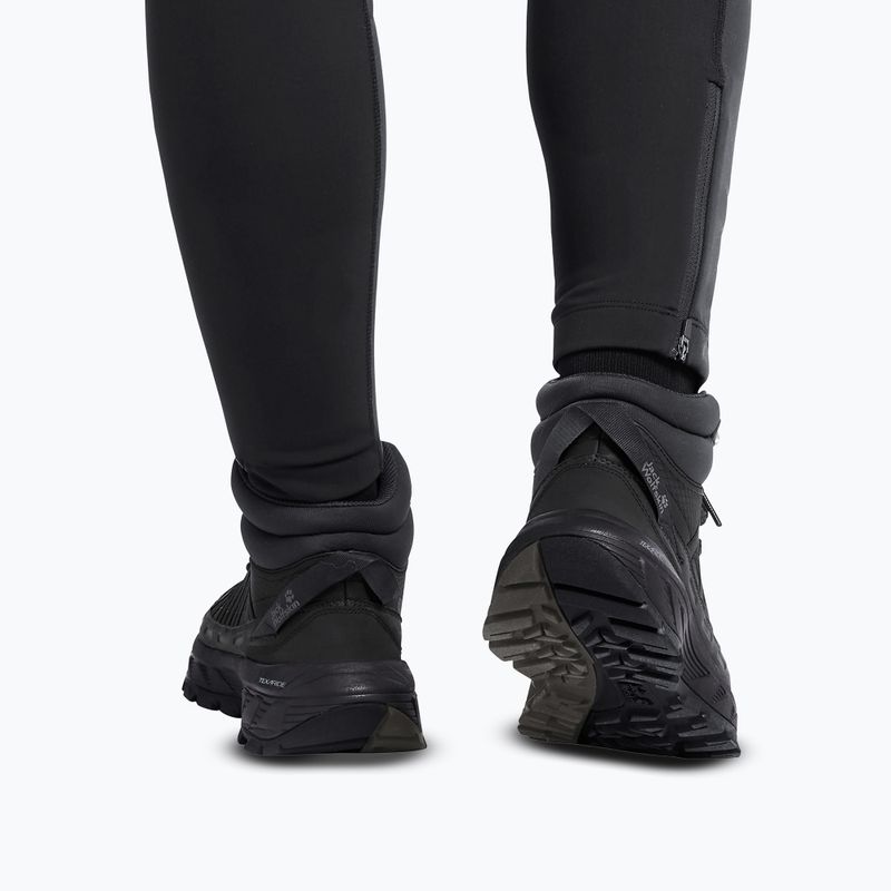 Buty turystyczne damskie Jack Wolfskin Wild Hike Texapore Mid black 9