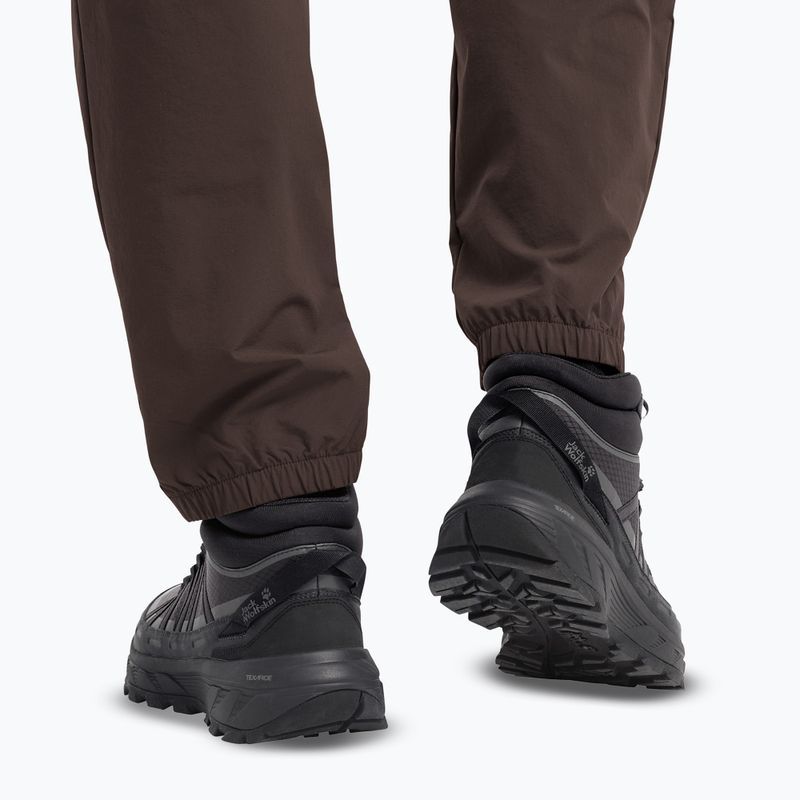 Buty turystyczne męskie Jack Wolfskin Wild Hike Texapore Mid black 9