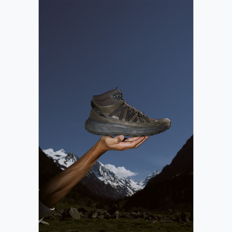 Buty turystyczne męskie Jack Wolfskin Wild Hike Texapore Mid obsidian moss 11