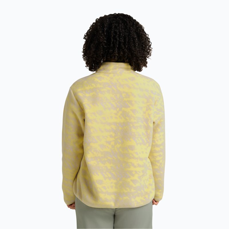 Bluza trekkingowa damska Jack Wolfskin Big Sky Half Zip lemon ice 2