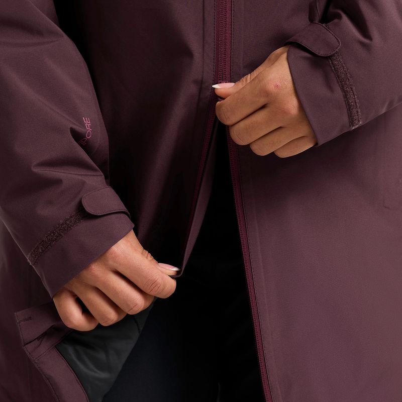 Kurtka ocieplana damska Jack Wolfskin Heidelstein Ins amaranth 5