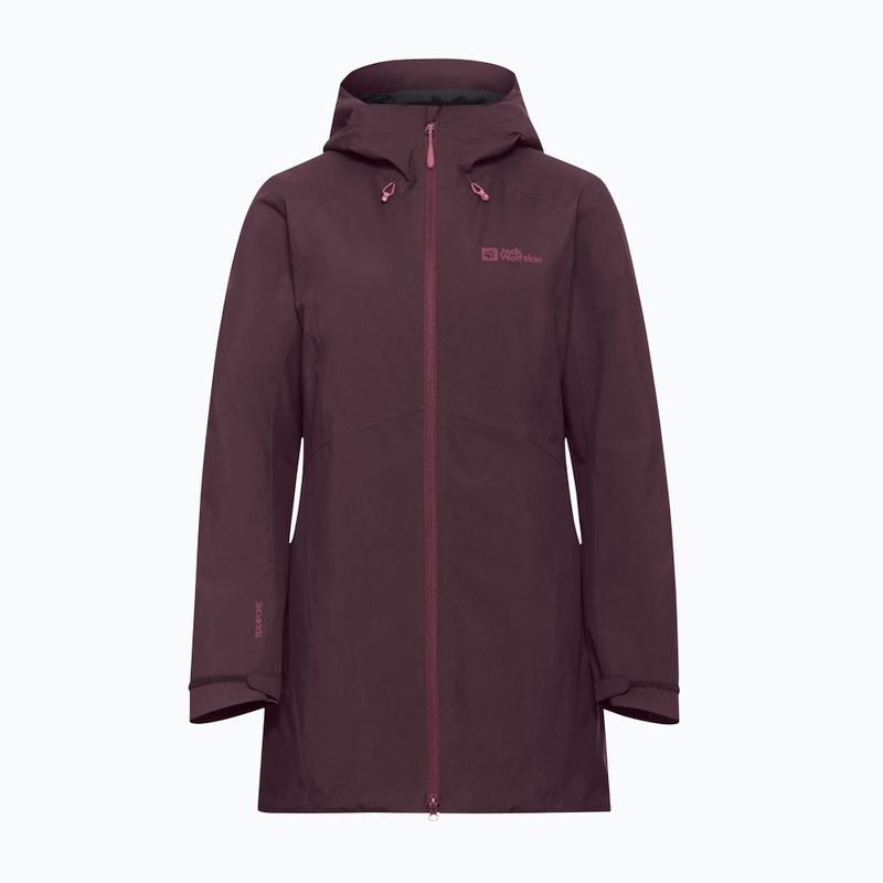 Kurtka ocieplana damska Jack Wolfskin Heidelstein Ins amaranth 7