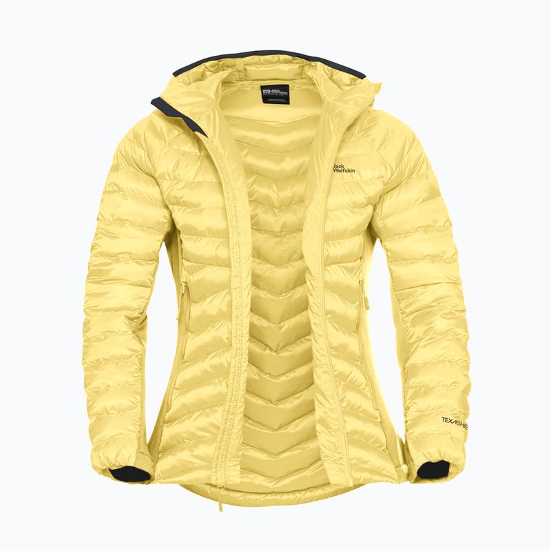 Kurtka ocieplana damska Jack Wolfskin Routeburn Pro Ins lemon ice 10