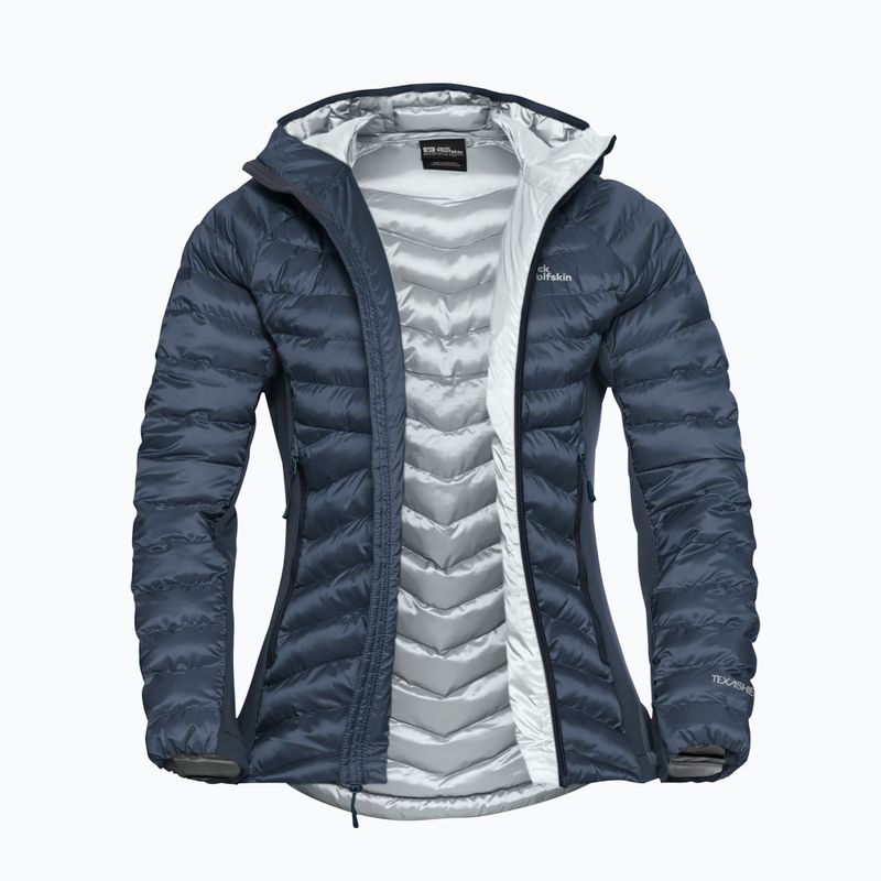 Kurtka ocieplana damska Jack Wolfskin Routeburn Pro Ins midnight sky 10
