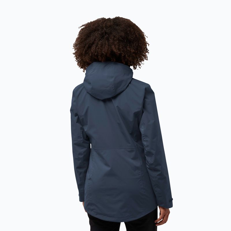 Kurtka 3w1 damska Jack Wolfskin Hunberg 3In1 midnight sky 2