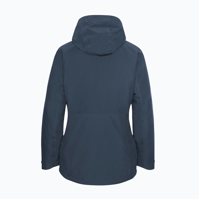 Kurtka 3w1 damska Jack Wolfskin Hunberg 3In1 midnight sky 14