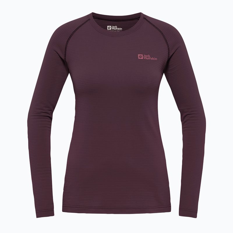Bluza termoaktywna damska Jack Wolfskin Infinite Warm amaranth 3