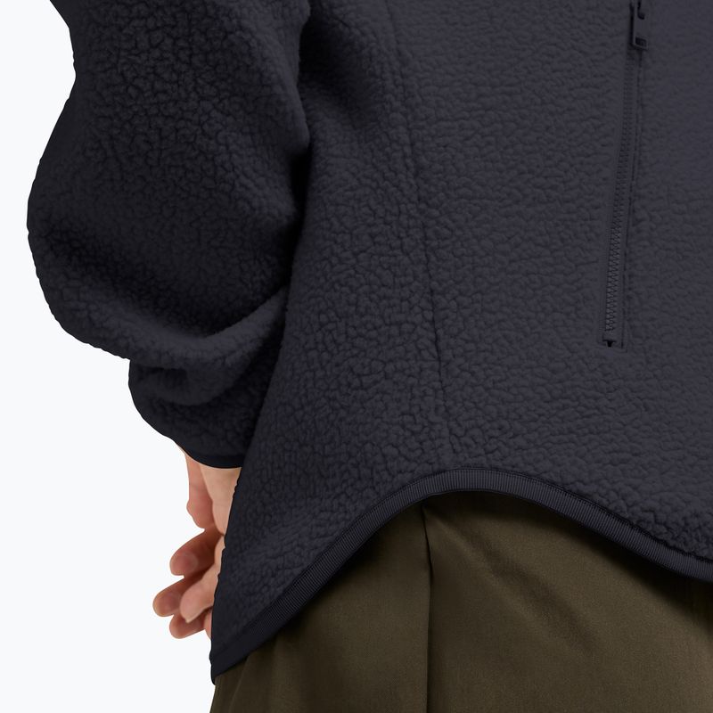 Bluza polarowa damska Jack Wolfskin Lite Curl Full Zip dark navy 5