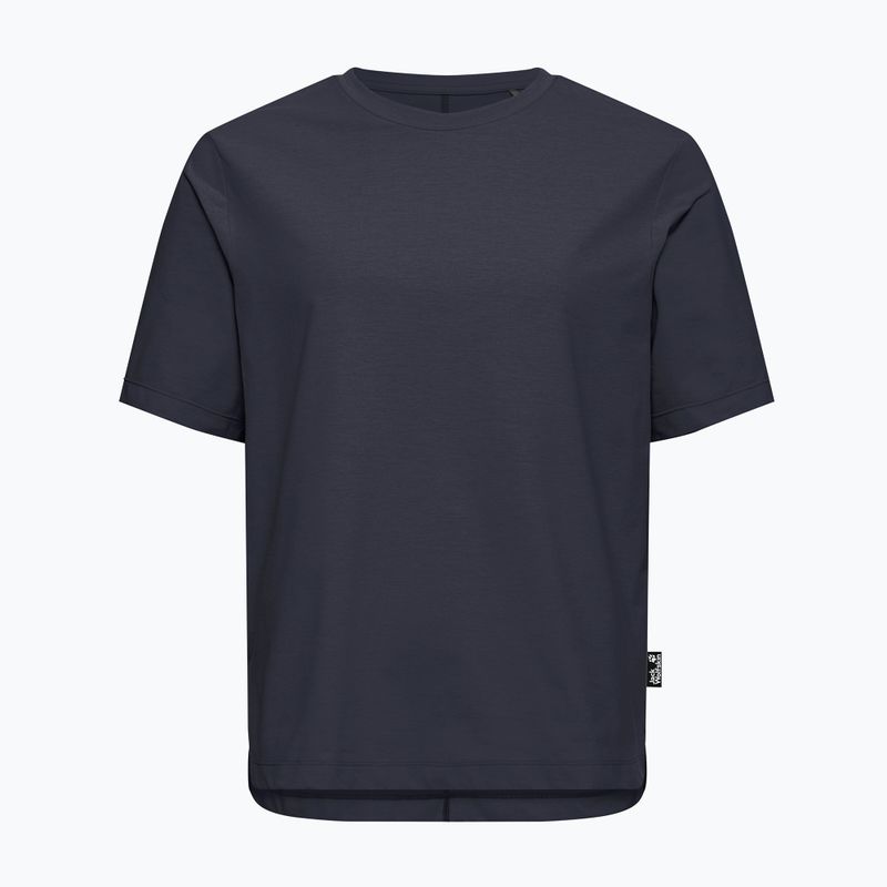 Koszulka trekkingowa damska Jack Wolfskin Travel T dark navy 5