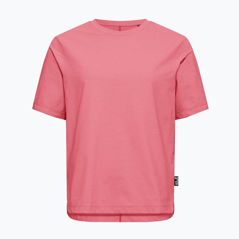Koszulka trekkingowa damska Jack Wolfskin Travel T evening rose 5