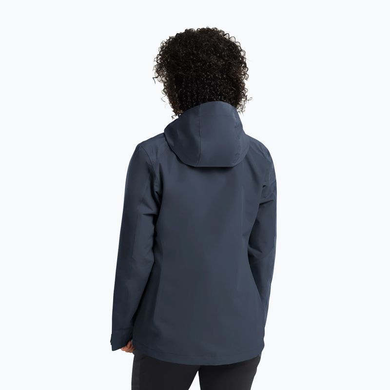 Kurtka przeciwdeszczowa damska Jack Wolfskin Wildbound 2L midnight sky 3