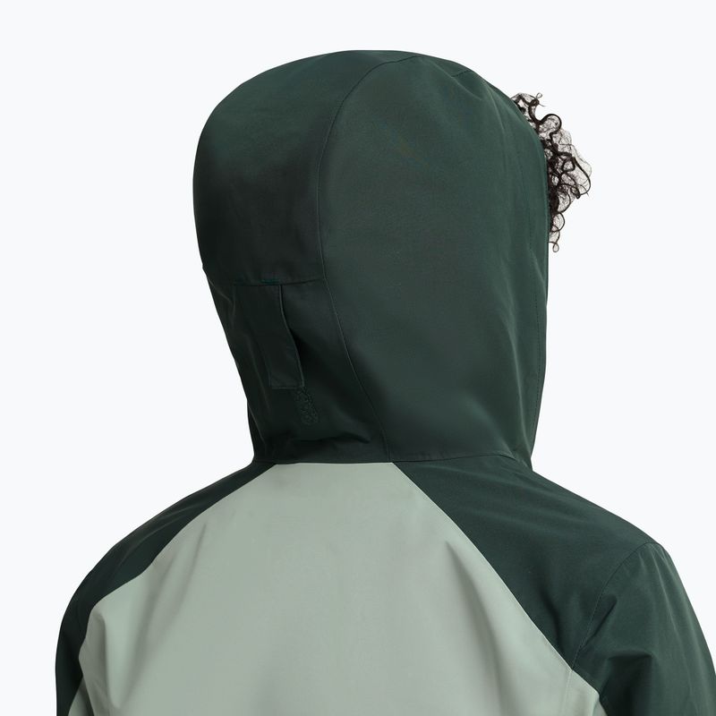 Kurtka przeciwdeszczowa damska Jack Wolfskin Wildbound 2L green zinnia 5