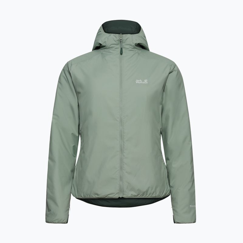 Kurtka ocieplana damska Jack Wolfskin Trail Light Ins 2IN1 green zinnia 7