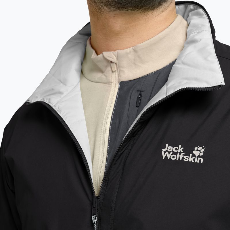Kurtka ocieplana męska Jack Wolfskin Trail Light Ins 2IN1 black 5