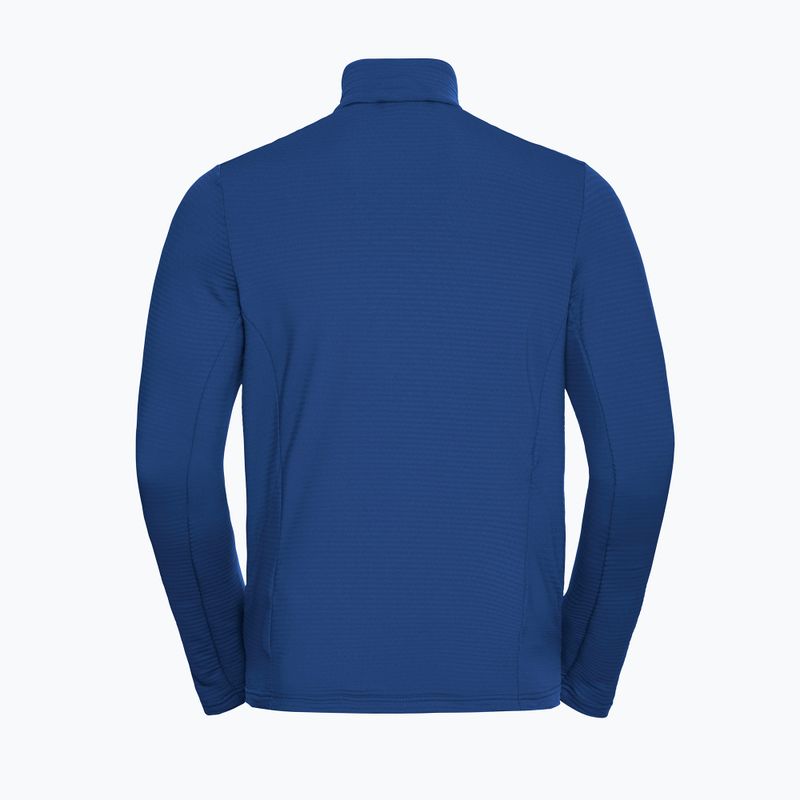 Bluza trekkingowa męska Jack Wolfskin Litestride Full Zip blue orchid 8