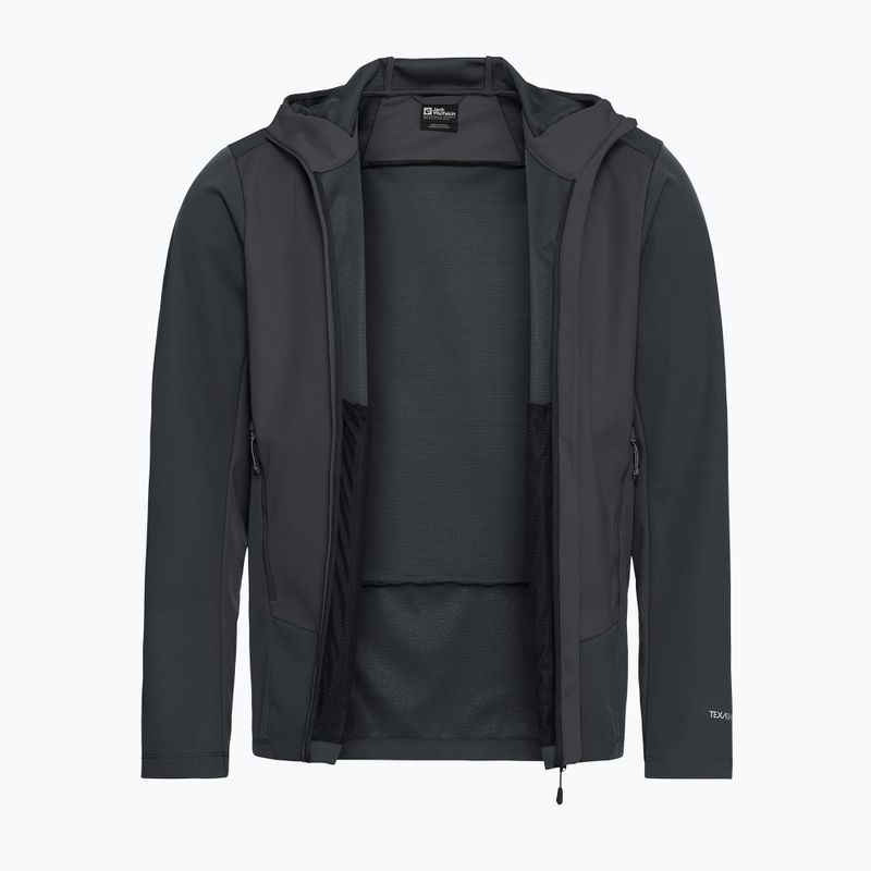 Kurtka softshell męska Jack Wolfskin Skyvail phantom 8