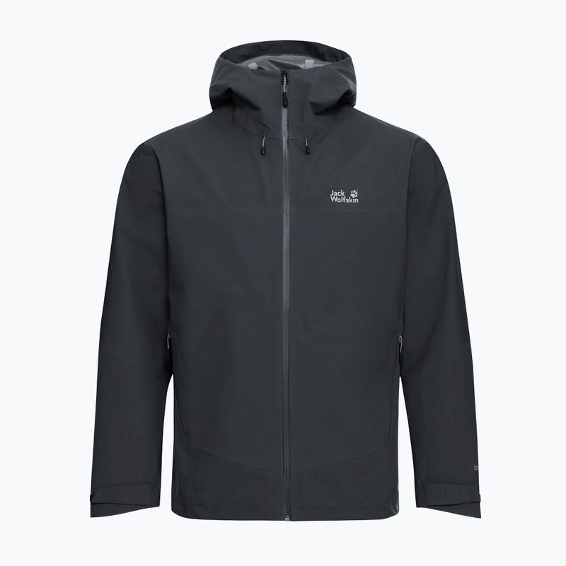Kurtka przeciwdeszczowa męska Jack Wolfskin Rockpaw 3L phantom 7