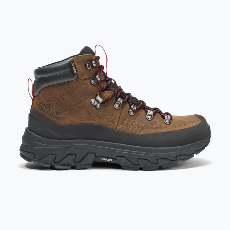 Buty turystyczne męskie Jack Wolfskin Apex Hike Pro Leather Texapore Mid fawn 8