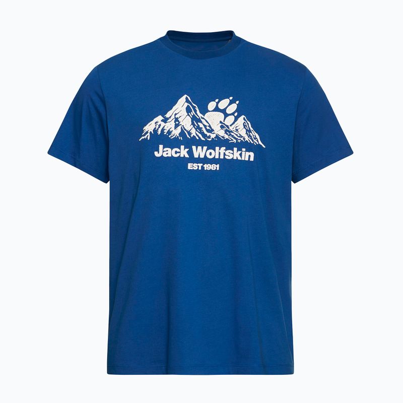 Koszulka męska Jack Wolfskin Carefree blue orchid 5