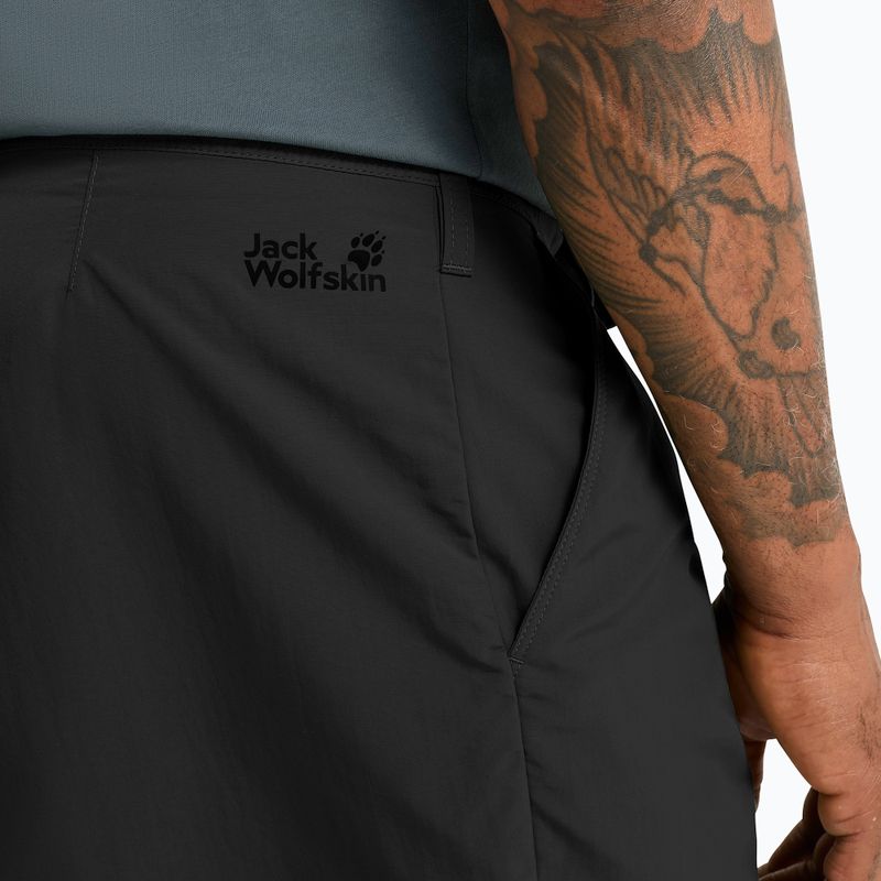 Spodenki trekkingowe męskie Jack Wolfskin Duneland black 5