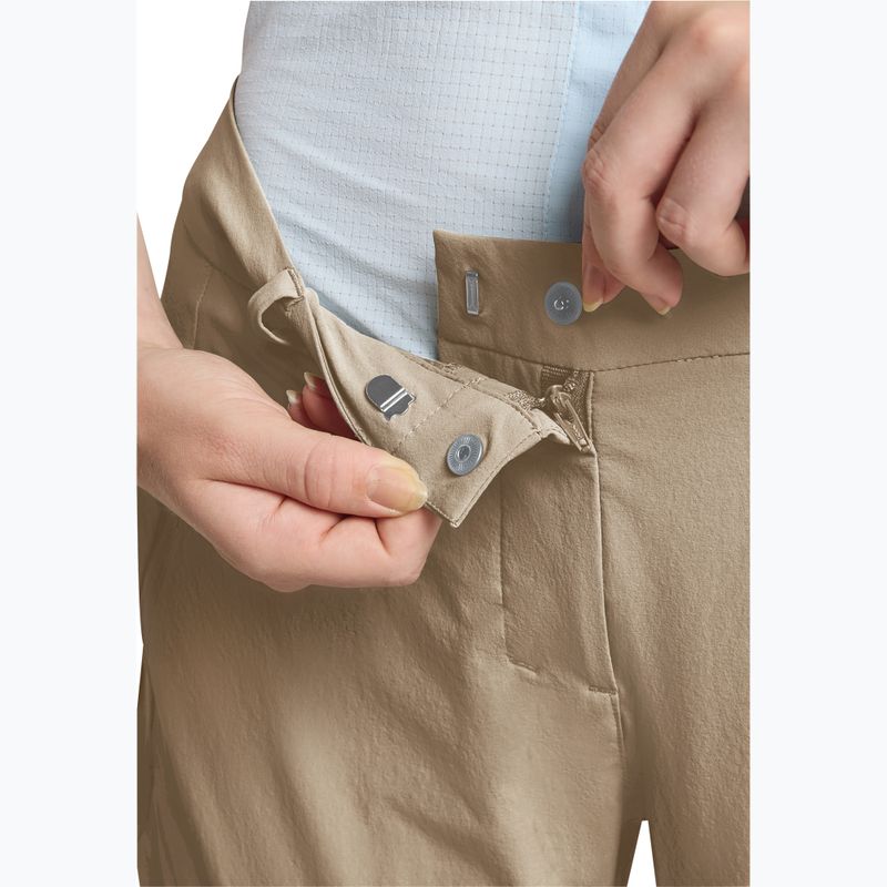 Spodnie trekkingowe damskie Jack Wolfskin Hikeout hazel wood 5