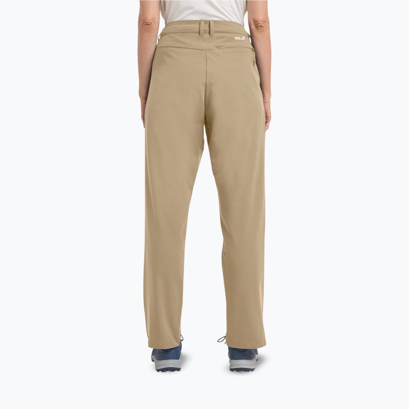 Spodnie trekkingowe damskie Jack Wolfskin Pico Trail hazel wood 3