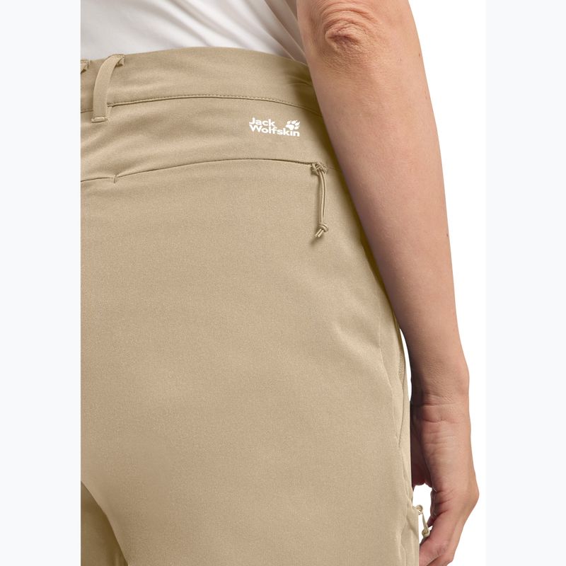 Spodnie trekkingowe damskie Jack Wolfskin Pico Trail hazel wood 6