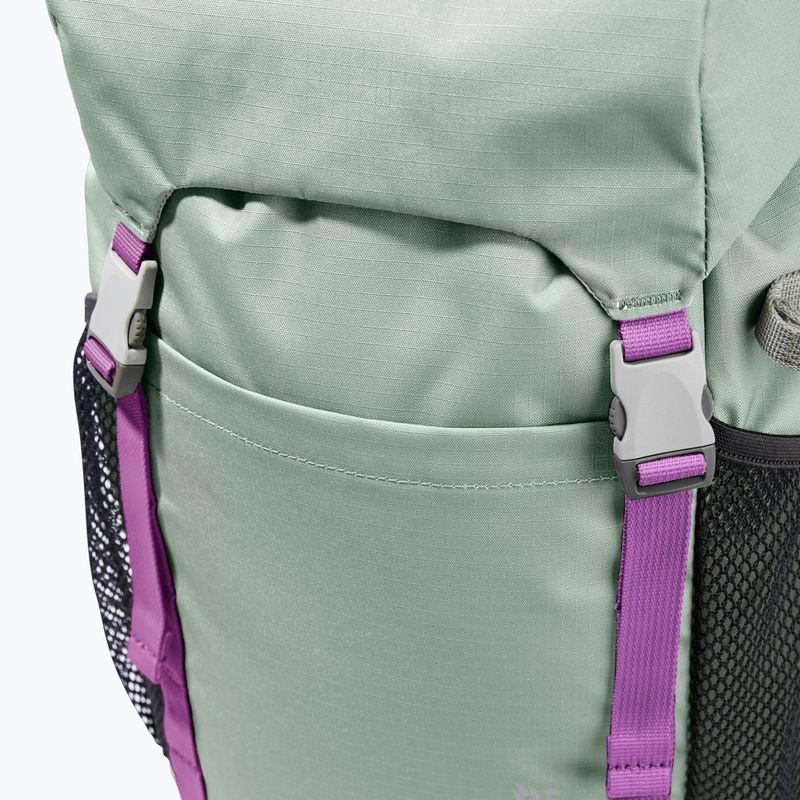 Plecak turystyczny dziecięcy Jack Wolfskin Kids Explorer 20 l green zinnia 8