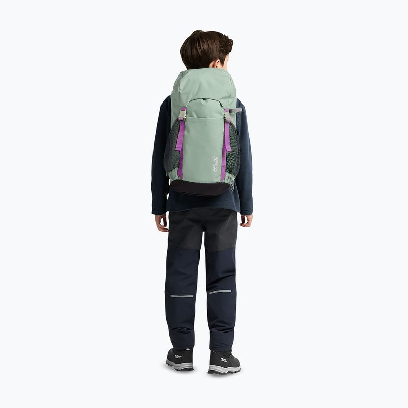 Plecak turystyczny dziecięcy Jack Wolfskin Kids Explorer 20 l green zinnia 17