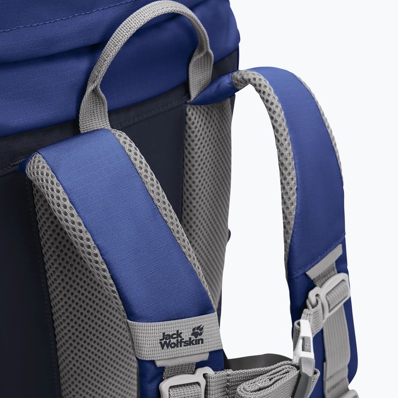 Plecak turystyczny dziecięcy Jack Wolfskin Explorer 15 l blue orchid 9