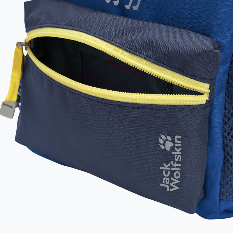 Plecak turystyczny dziecięcy Jack Wolfskin Little Scout 10 l blue orchid 9