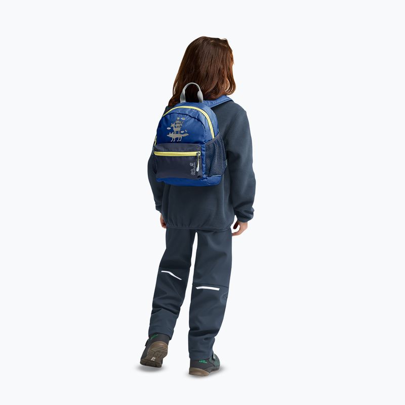 Plecak turystyczny dziecięcy Jack Wolfskin Little Scout 10 l blue orchid 13