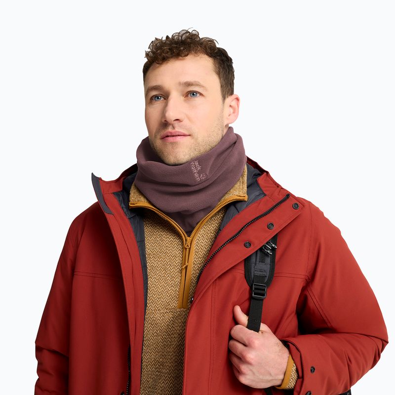 Komin Jack Wolfskin Real Stuff Loop sheer plum 5