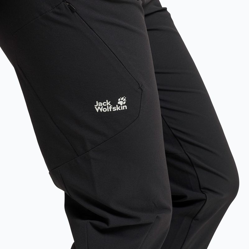 Spodnie trekkingowe damskie Jack Wolfskin Activate Flex black 5