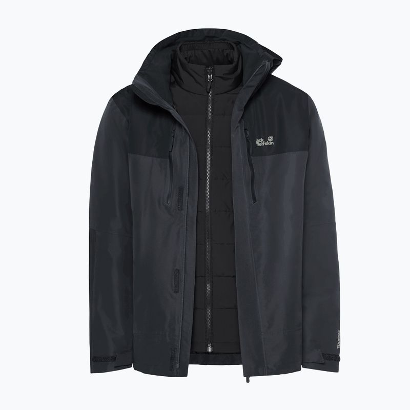 Kurtka 3w1 męska Jack Wolfskin Jasper Pro 3IN1 phantom 12