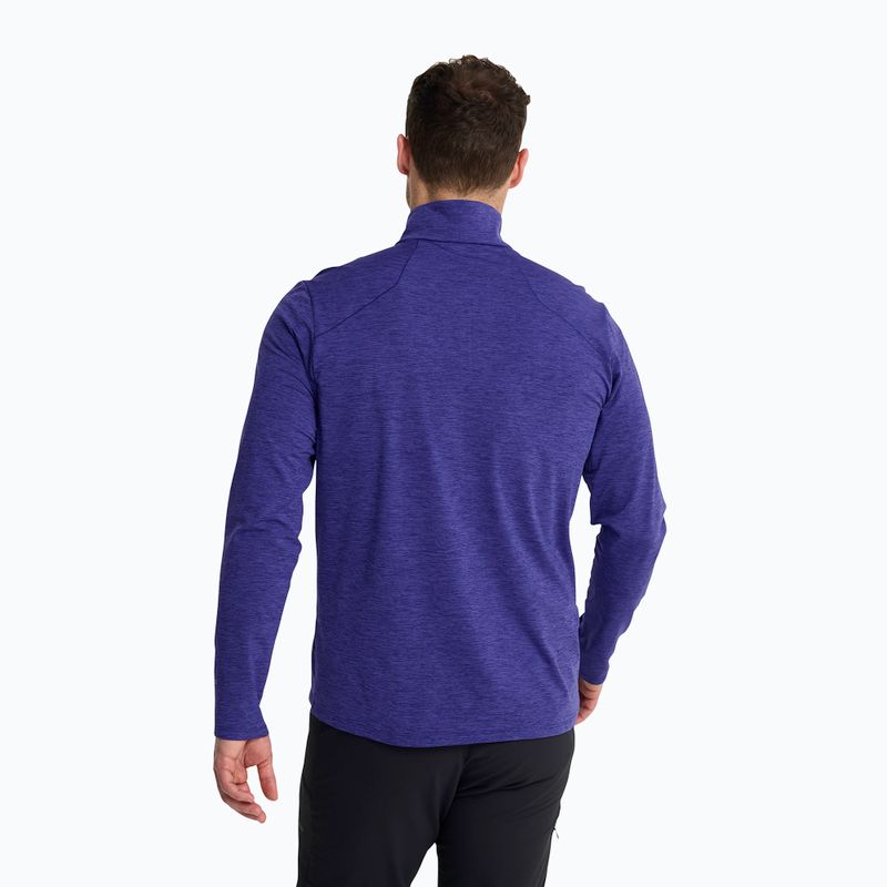 Bluza polarowa męska Jack Wolfskin Trail Half Zip glow ink 2