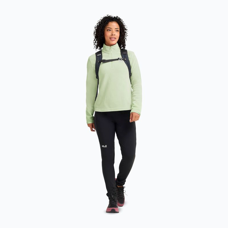 Bluza polarowa damska Jack Wolfskin Taunus 100 Full Zip melon 2