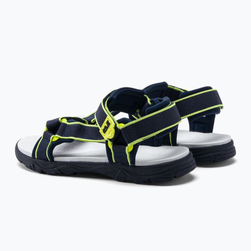 Sandały dziecięce Jack Wolfskin Seven Seas 3 blue/lime 3