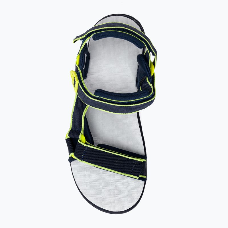 Sandały dziecięce Jack Wolfskin Seven Seas 3 blue/lime 6