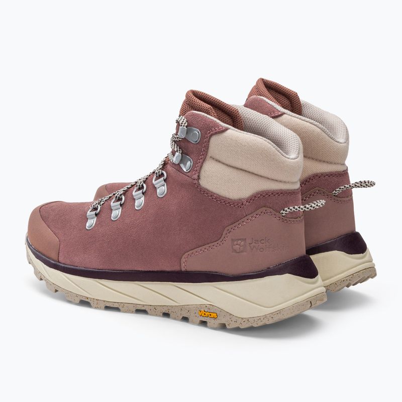 Buty damskie Jack Wolfskin Terraventure Urban Mid rose/white 3