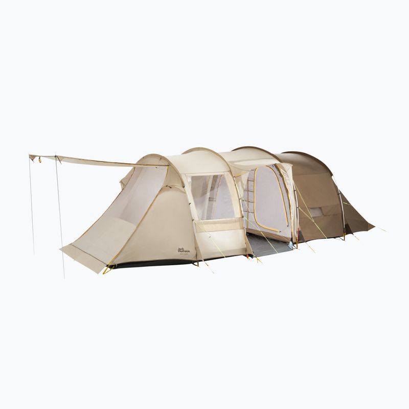Namiot kempingowy 5-7-osobowy Jack Wolfskin Travel Lodge RT white pepper 3