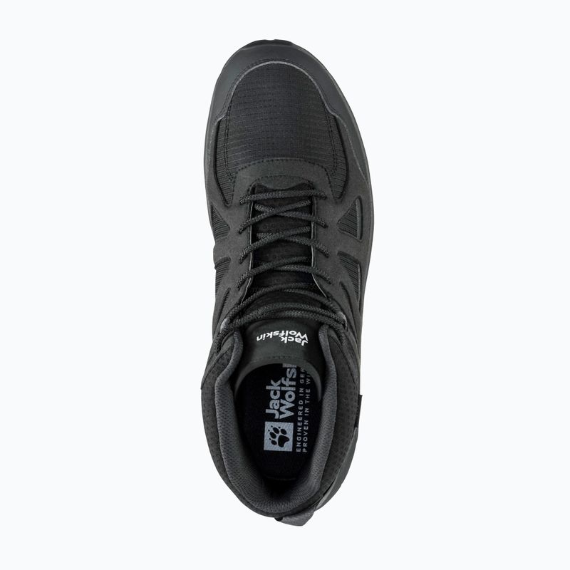 Buty trekkingowe męskie Jack Wolfskin Woodland 2 Texapore Mid black 12