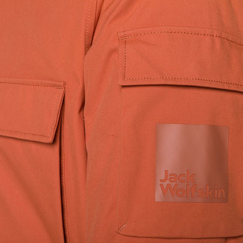 Kurtka zimowa męska Jack Wolfskin Glacier Canyon Parka carmine 11