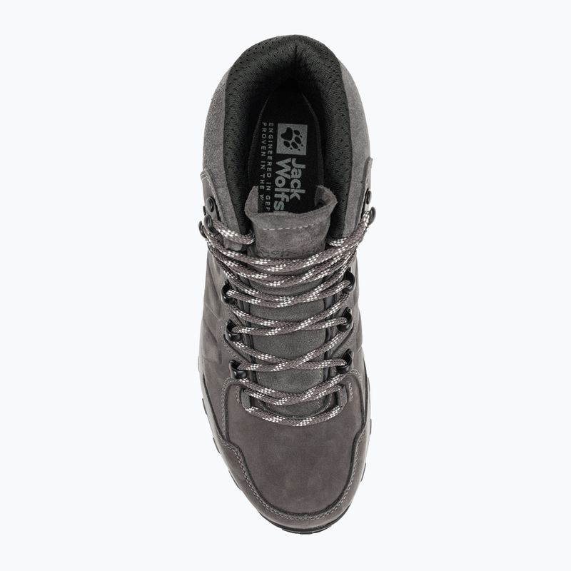 Buty trekkingowe męskie Jack Wolfskin Refugio Prime Texapore Mid slate grey 6