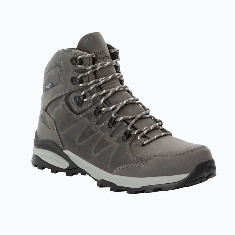 Buty trekkingowe męskie Jack Wolfskin Refugio Prime Texapore Mid slate grey 11
