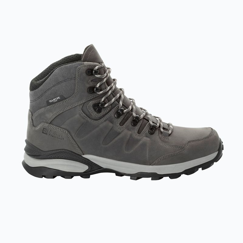Buty trekkingowe męskie Jack Wolfskin Refugio Prime Texapore Mid slate grey 12