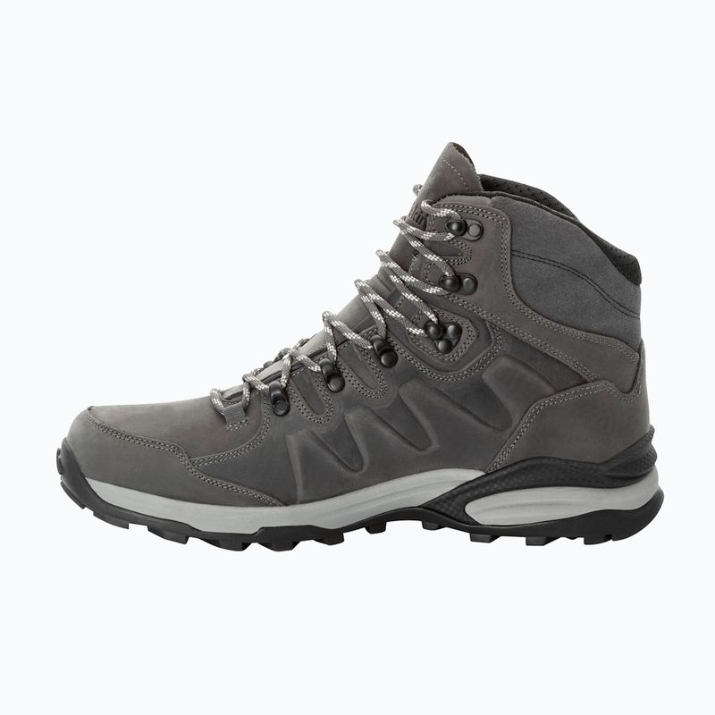 Buty trekkingowe męskie Jack Wolfskin Refugio Prime Texapore Mid slate grey 13