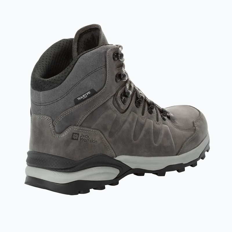 Buty trekkingowe męskie Jack Wolfskin Refugio Prime Texapore Mid slate grey 14