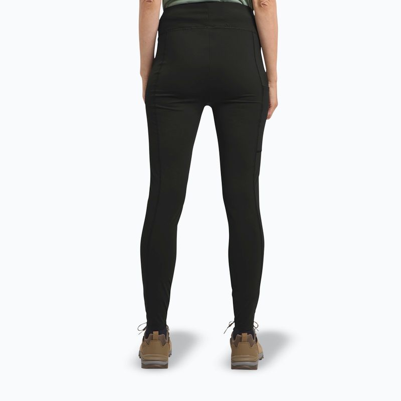 Spodnie trekkingowe damskie Jack Wolfskin Klintal Tights black 3