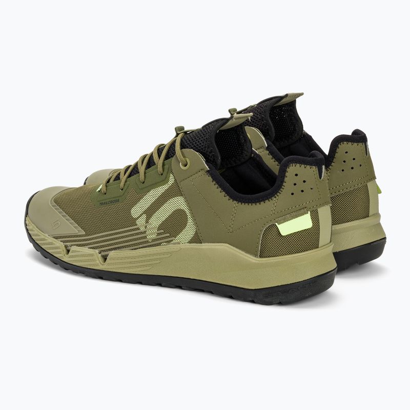 Buty rowerowe platformy męskie adidas FIVE TEN Trailcross LT focus olive/pulse lime/orbit green 4